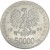 Moneta 50000 zł Józef Piłsudski 1988 awers