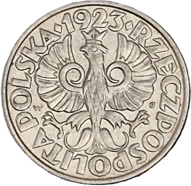 Moneta 20 groszy 1923 awers