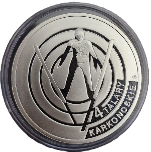 Moneta zastępcza 4 Talary Karkonoskie Karpacz 2009 rewers