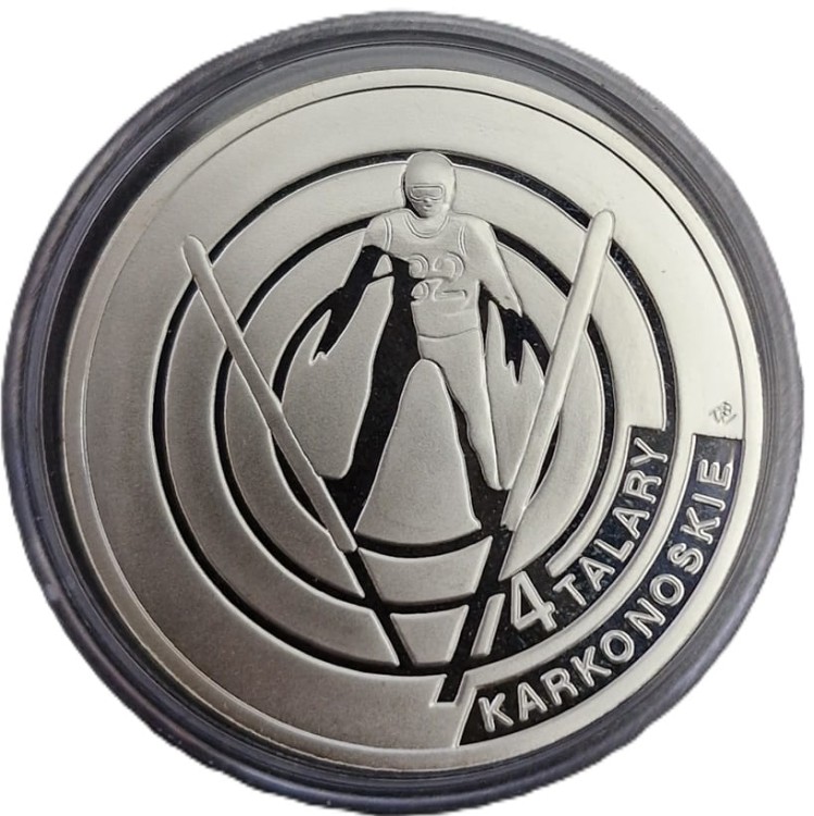 Moneta zastępcza 4 Talary Karkonoskie Karpacz 2009 rewers