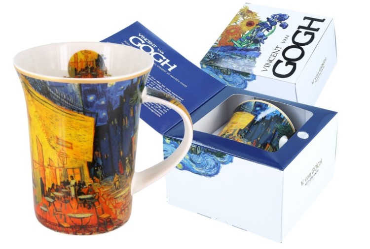 Kubek Taras kawiarni w nocy Van Gogh 830-8110