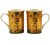 Kubki do herbaty 300 ml 2 sztuki Klimt The Kiss 388-7001