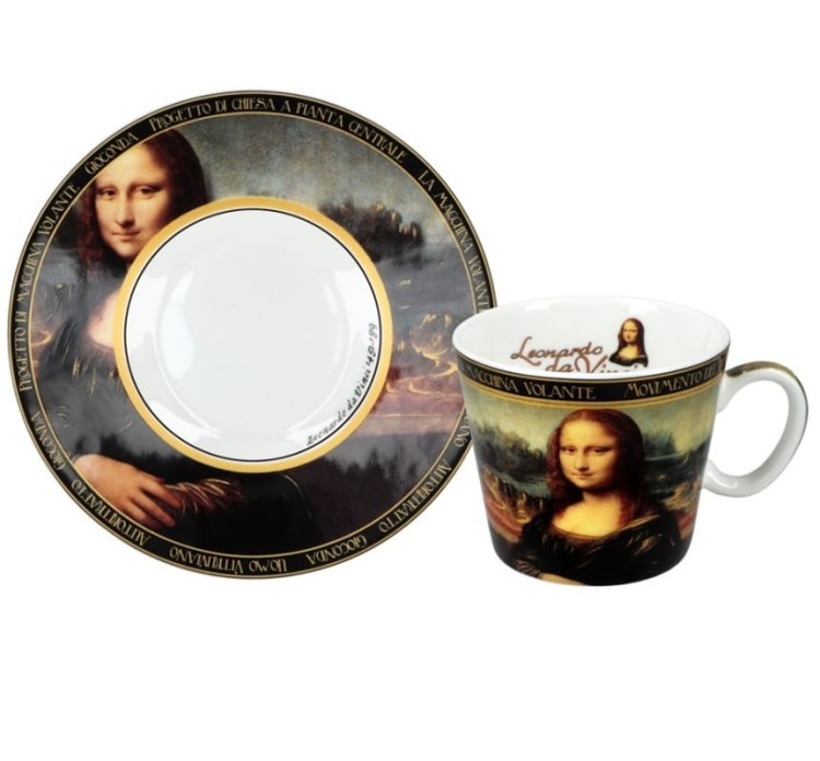 Filiżanka espresso 100ml da Vinci Mona Lisa 032-0752 spodek