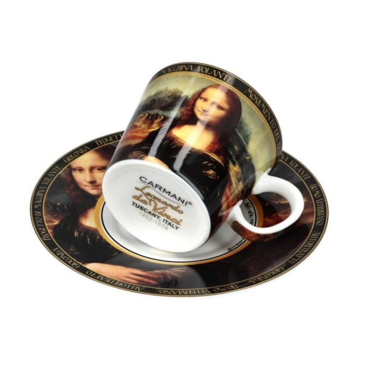 Filiżanka espresso 100ml da Vinci Mona Lisa 032-0752 box
