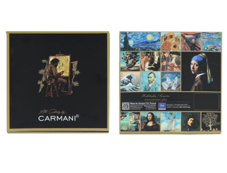 Podkładka szklana kolaż Van Gogh 195-3222 Carmani box
