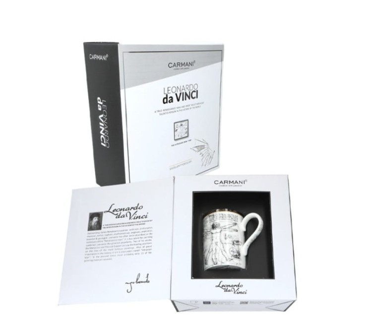 Kubek 380ml da Vinci Człowiek Witruwiański 032-1610