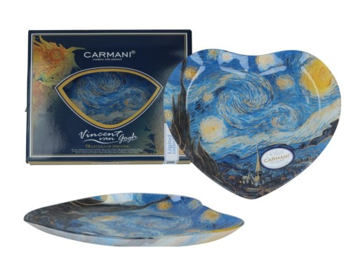 Talerz serce van Gogh 198-1426