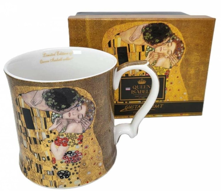Kubek do herbaty 360 ml Klimt The Kiss W6A61-11505