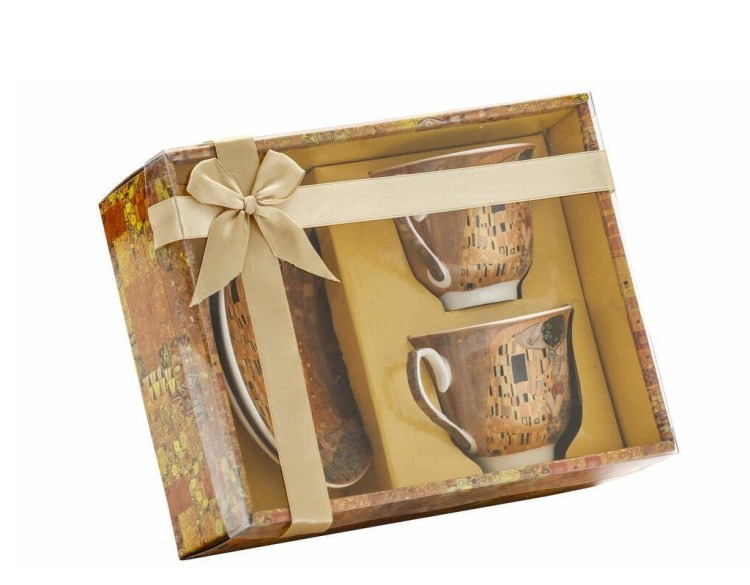 Filiżanki 220ml 2 sztuki Klimt The Kiss 388-700 box
