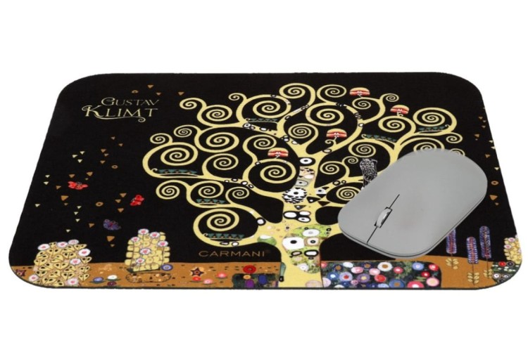 Podkładka pod mysz Drzewo życia Klimt Carmani prezentacja