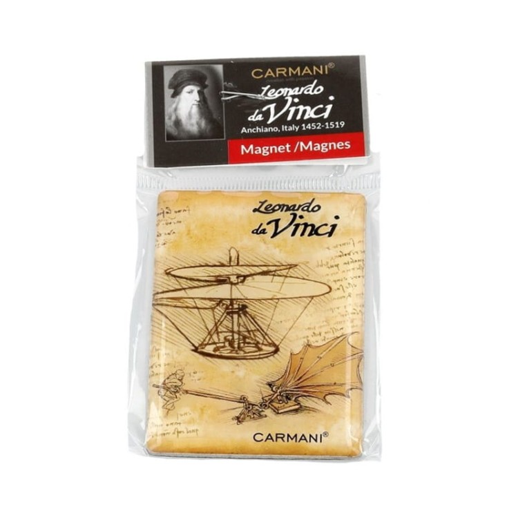 Magnes Machiny wojenne 50 mm x 70 mm da Vinci 013-1033 opakowanie