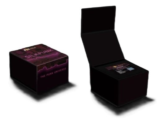 Moneta 5000 CFA Silkpunk 5oz Ag925 The Punk Universe box