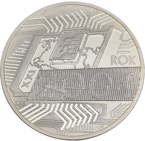 Moneta 10 zł Rok 2001 2001 rewers