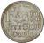 Moneta wolne miasto Gdańsk 1 gulden 1923 rewers