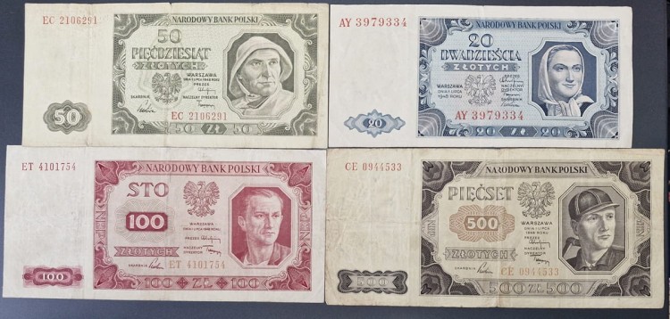 Rezerwacja 1948 banknoty awers