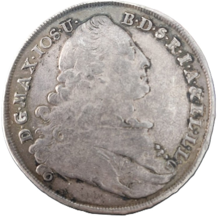 Moneta Talar 1775 Maksymilian III Józef  rewers