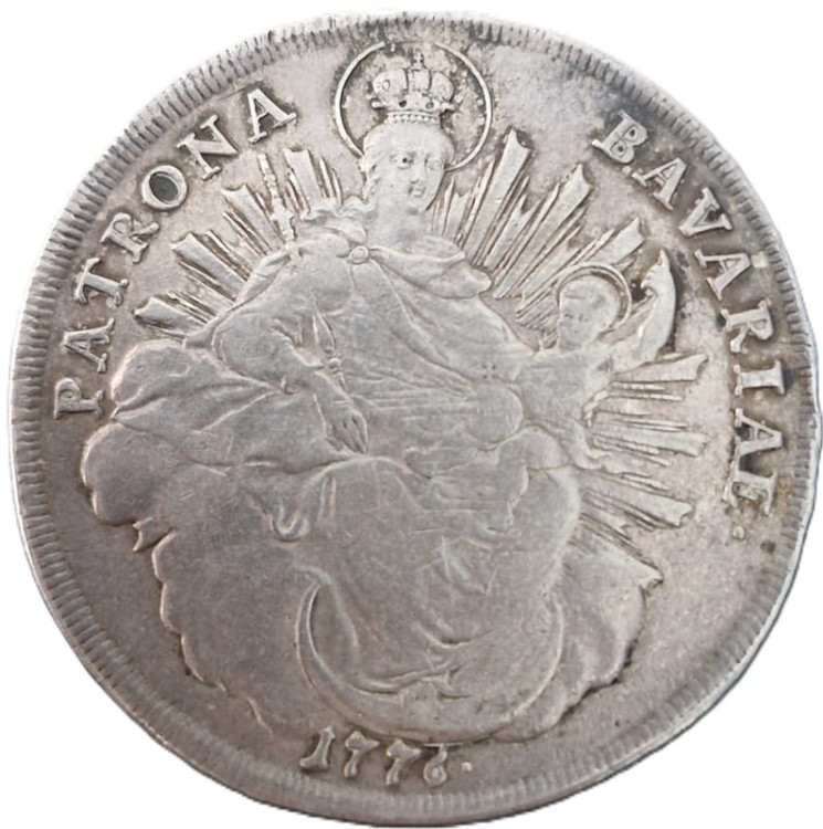 Moneta Talar 1775 Maksymilian III Józef  awers