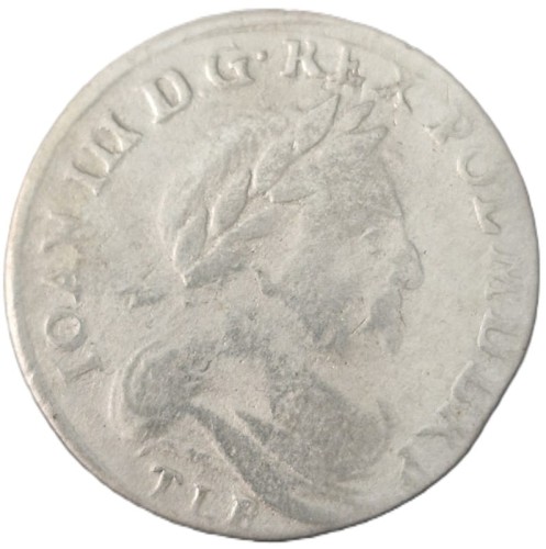 Moneta szóstak 1679 Jan III Sobieski TLB Bydgoszcz awers