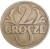 Moneta 2 grosze 1937 rewers