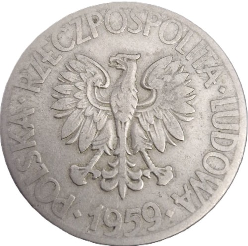 Moneta 10 zł  1959 Kosciuszko awers