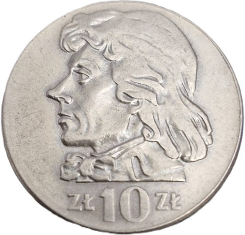 10 zł Tadeusz Kościuszko 1971 stan 1 rewers