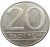 Moneta 20 złotych 1989 rewers