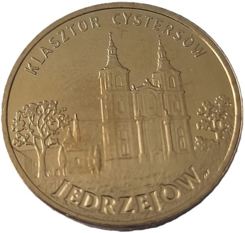 Moneta 2 zł Jędrzejów 2009 rewers