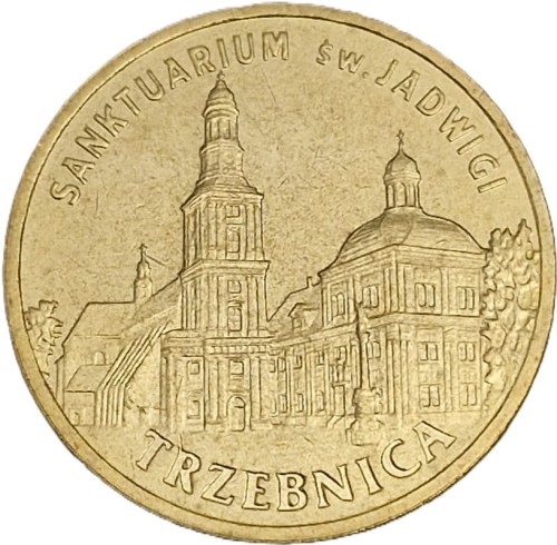 Moneta 2 zł Trzebnica 2009 rewers