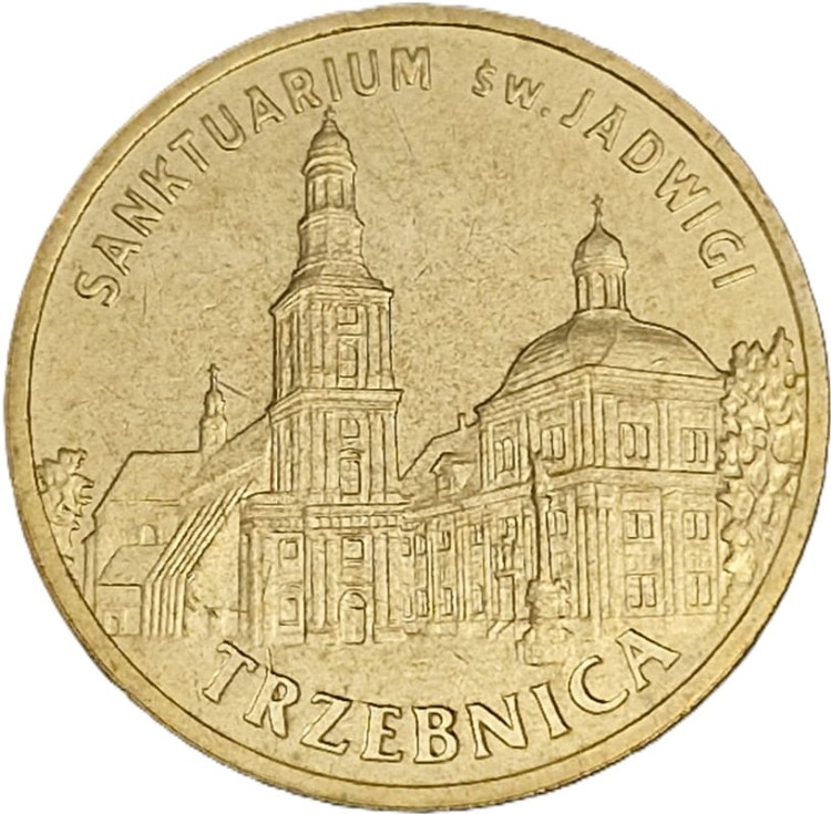 Moneta 2 zł Trzebnica 2009 rewers