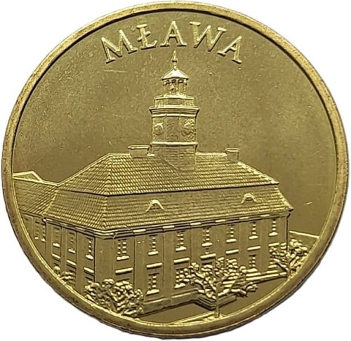 Moneta 2 zł Mława 2011 rewers