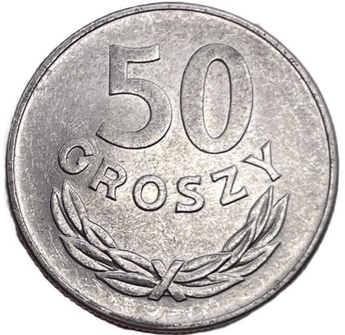 50 groszy 1975 r. b.z. stan 1 rewers