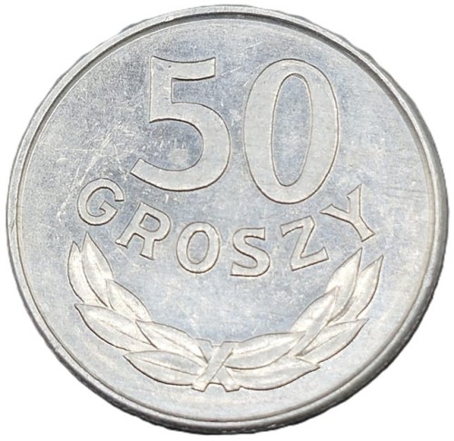 Moneta 50 groszy 1986 awers