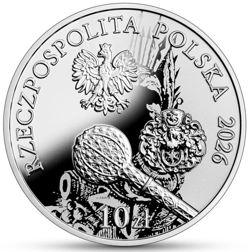 Moneta 10 zł Jan Tarnowski 2026 awers