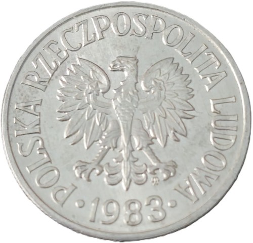 Moneta 50 groszy 1983 awers