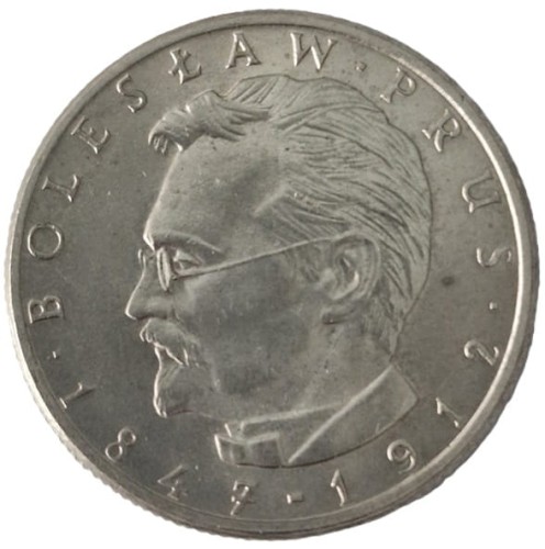 Moneta PRL 10 złotych 1978 Bolesław Prus rewers