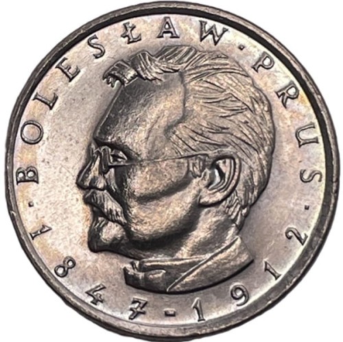 Moneta prl 10 złotych 1984 Prus rewers