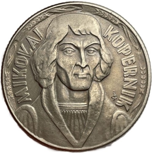 10 zł Mikołaj Kopernik 1965 stan 2 awers