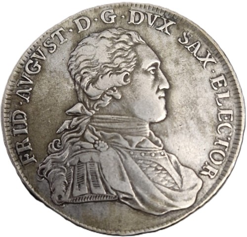 Moneta Talar 1798 Drezno Fryderyk August III rewers