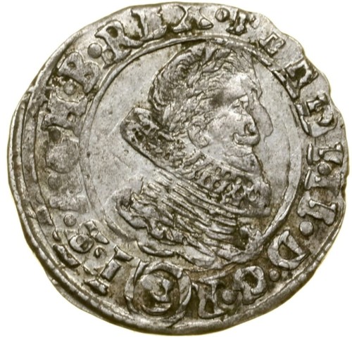 Moneta 3 krajcary 1635 Austria awers