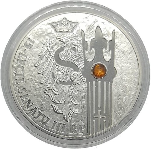 Moneta 20 zł 15-lecie Senatu III RP 2004 rewers