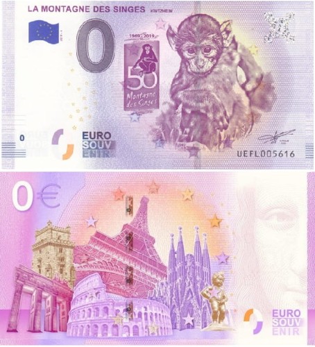 0 euro Francja La Montagne des Singes 2019
