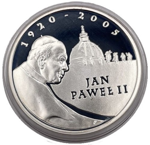 Moneta 10 zł Jan Paweł II 2005 NBP
