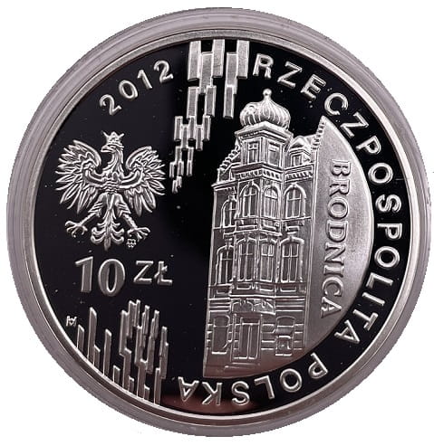Moneta 10 zł 150-lecie Bankowości spółdzielczej w Polsce 2012 awers