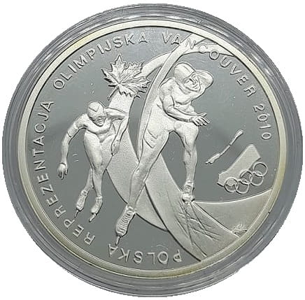 Moneta 10 zł Reprezentacja Olimpijska Vancouver 2010 NBP