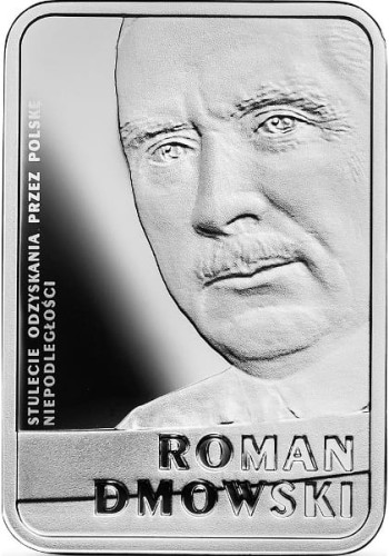 Moneta 10 zł Roman Dmowski 2017 NBP