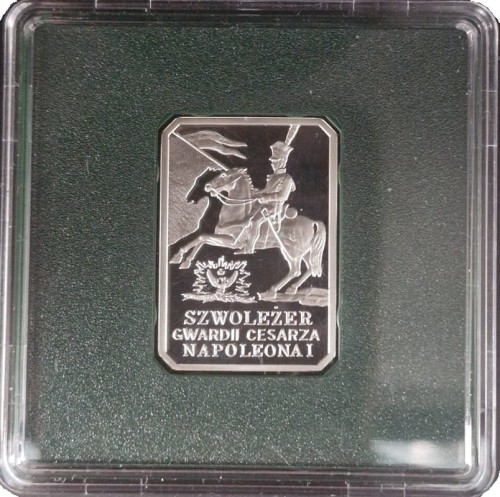 Moneta 10 Szwoleżer Napoleona I 2010 rewers