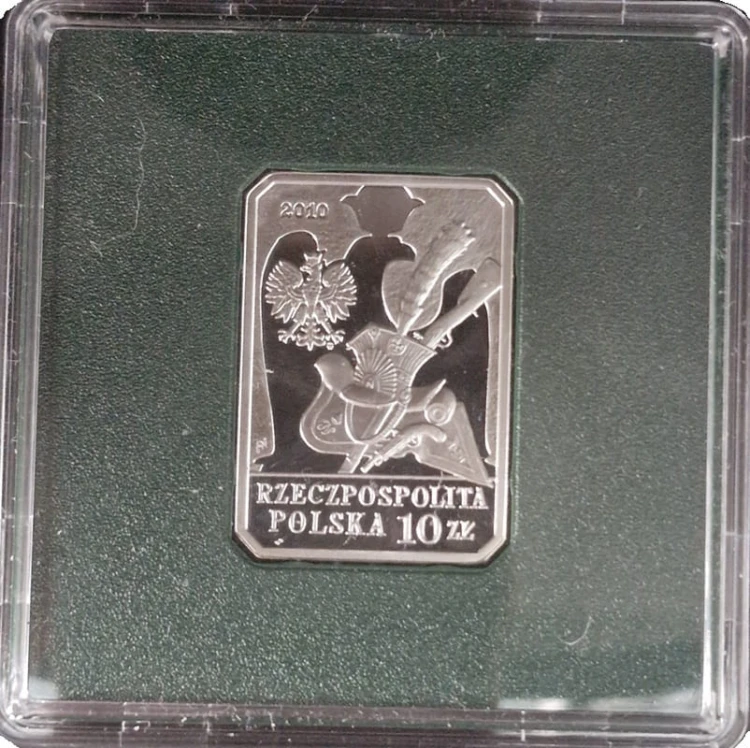 Moneta 10 Szwoleżer Napoleona I 2010 awers