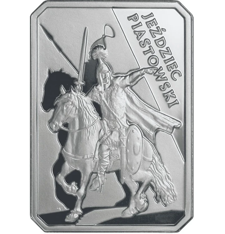 Moneta 10 zł Jeździec Piastowski 2006 NBP
