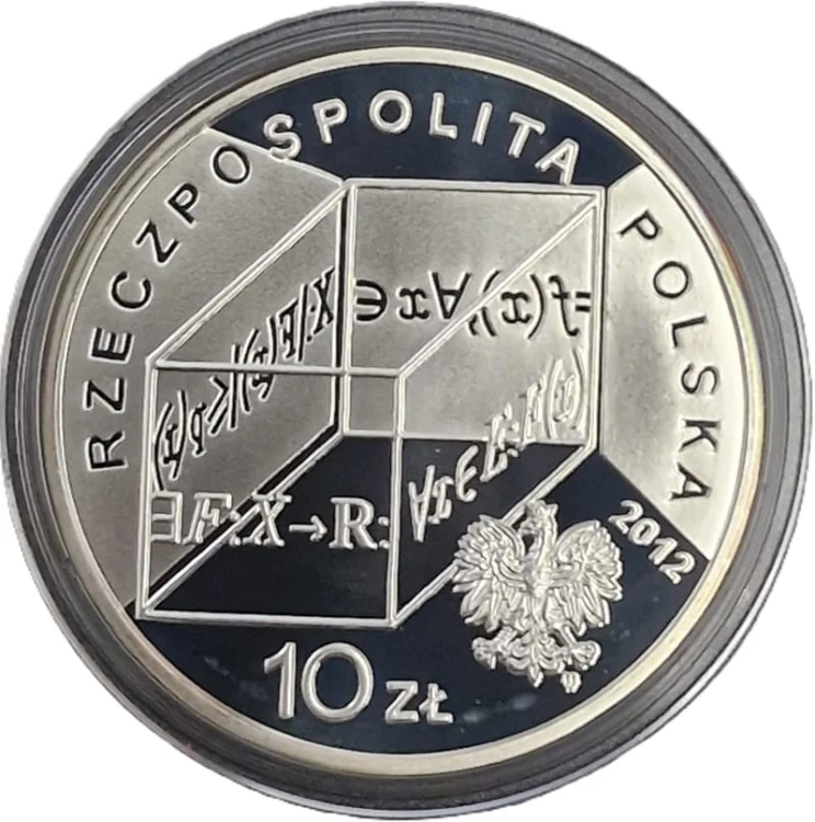 Moneta 10 zł Stefan Banach 2012 awers