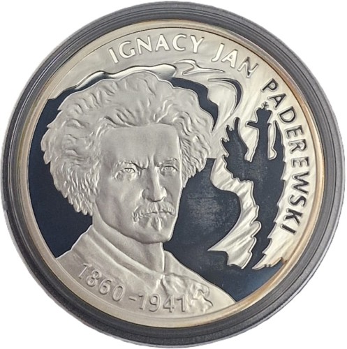 10 zł Ignacy Jan Paderewski 2011 rewers